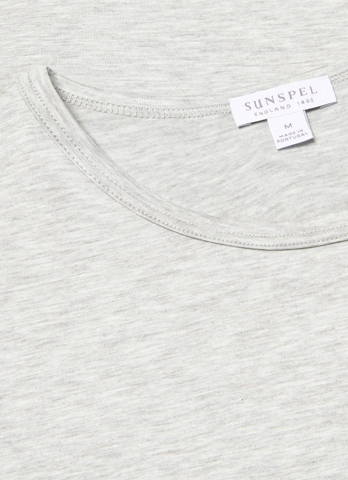 Men's Tencel™ T-shirt in Grey Melange