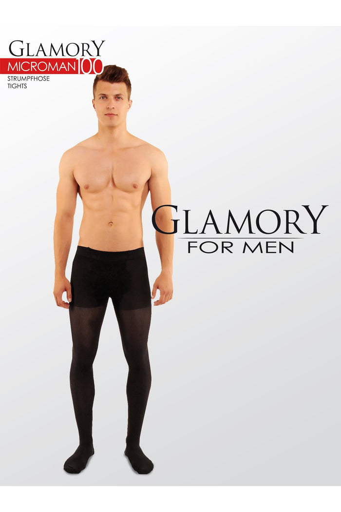 Glamory microman tights 100 denier pack