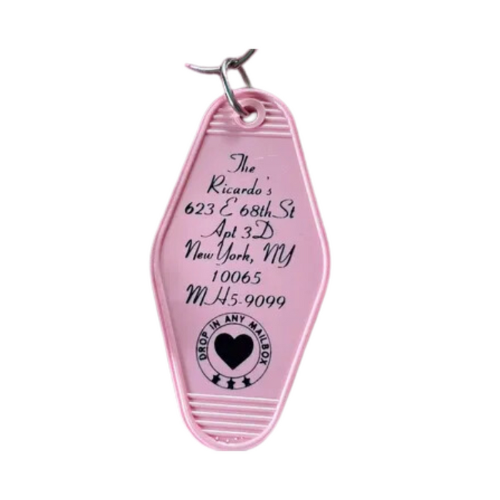 Motel Key Fob I Love Lucy - Madison's Niche