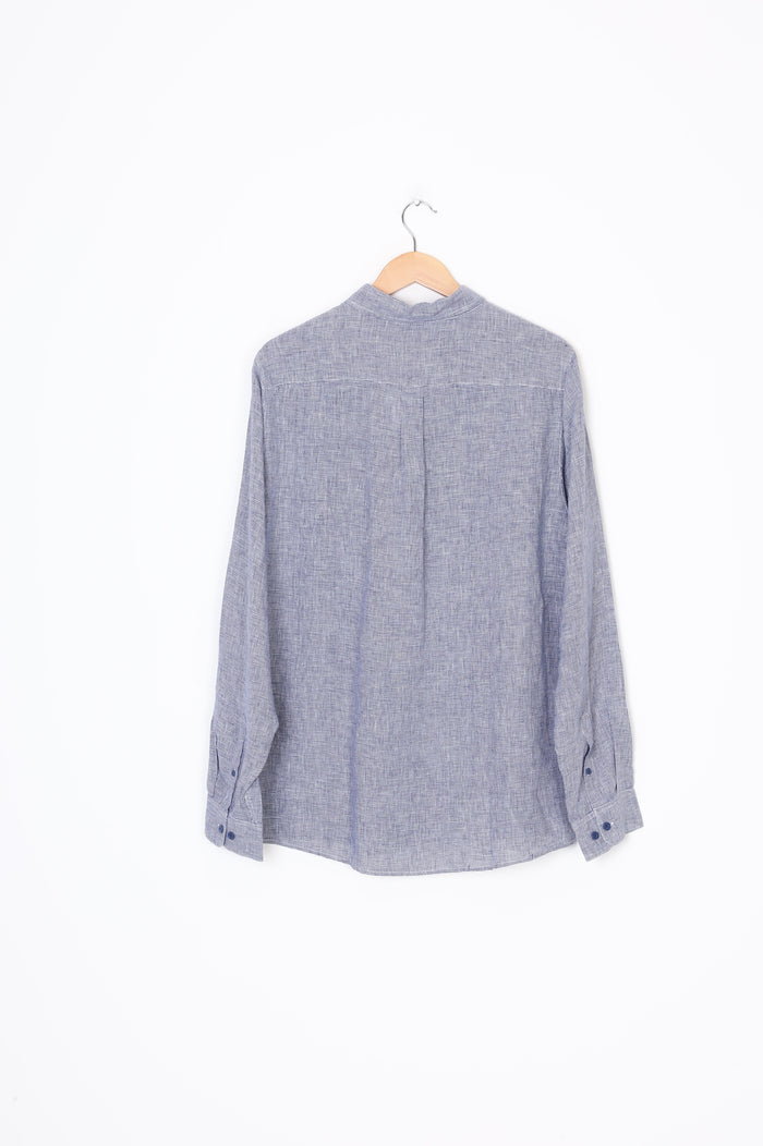 Mr Simple Mens Blue Shirt Size XXL