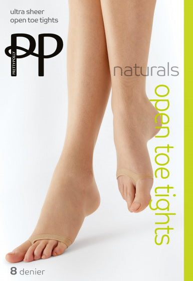pretty polly open toe tights packaging