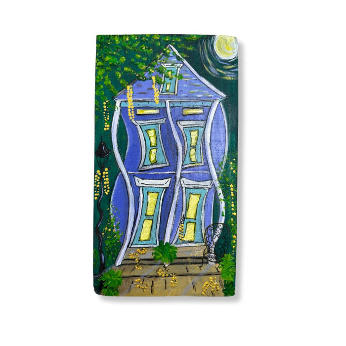 "Night Life" 5.5" x 10" - 318 Art & Frame