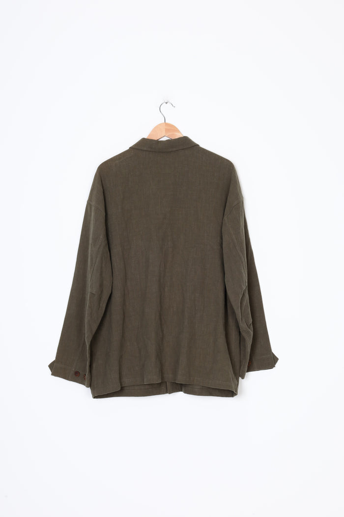 Nothing Nowhere Mens Green Shirt Size M