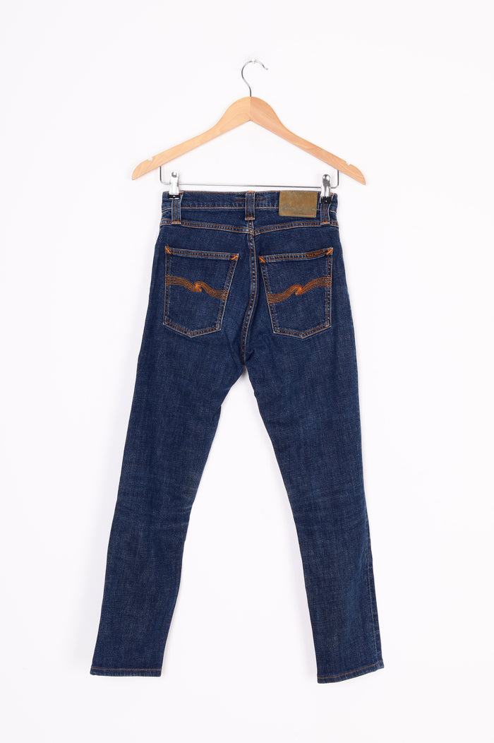 Nudie Jeans Womens Blue Jeans Size W 27