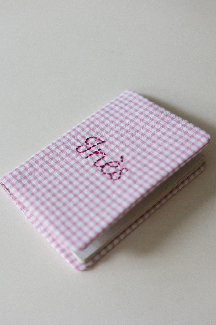 Passport holder - Vichy Pink