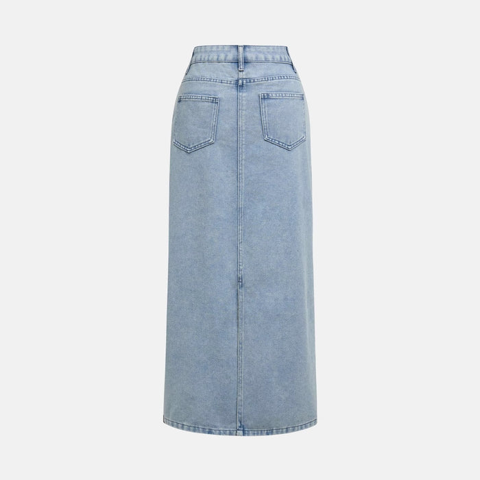 Printed Bow Top Product Pearl Women All Matching Jeans Skirt