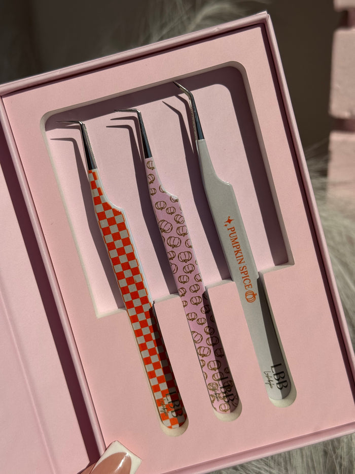 Pumpkin spice tweezer collection
