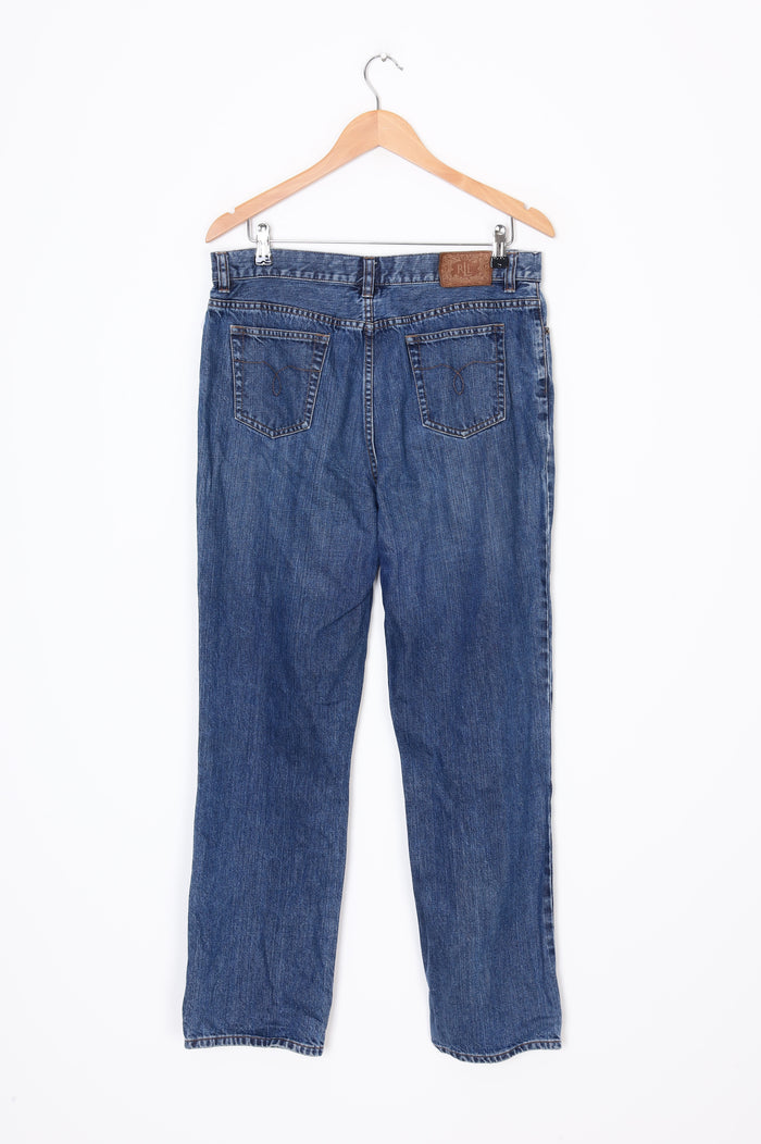 Ralph Lauren Womens Blue Jeans Size 12
