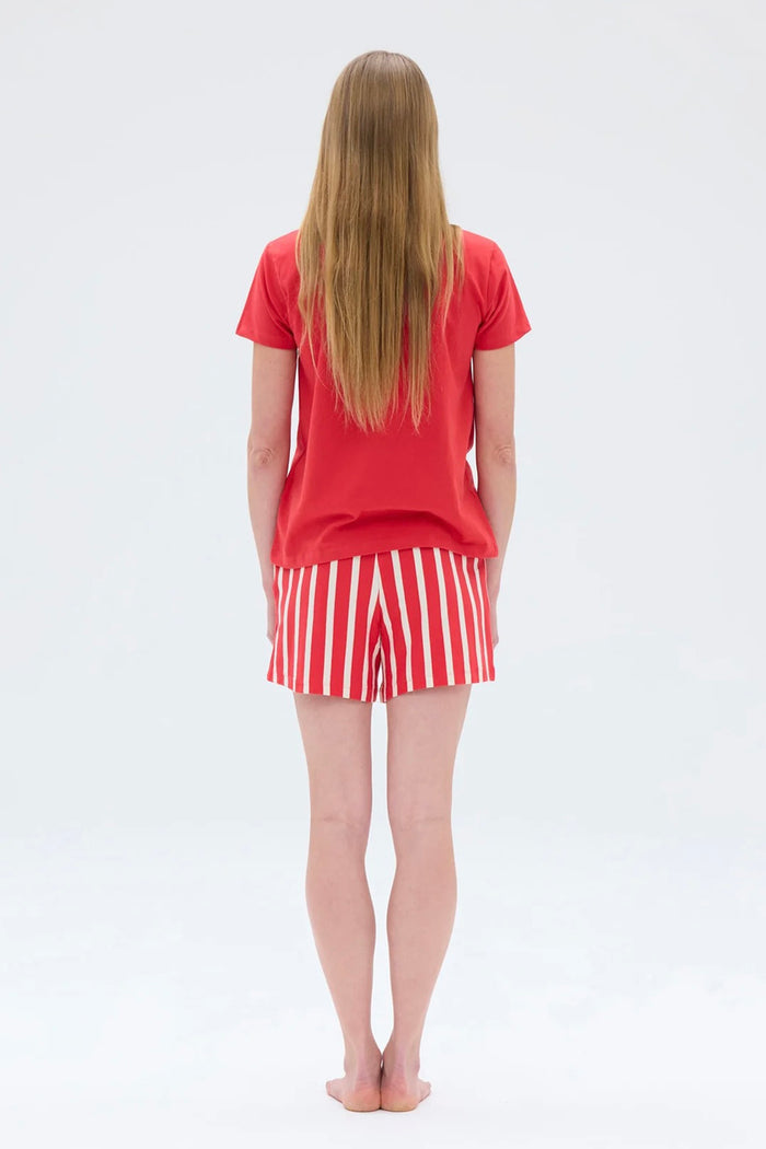 Ratia Veni Short Pajamas Red
