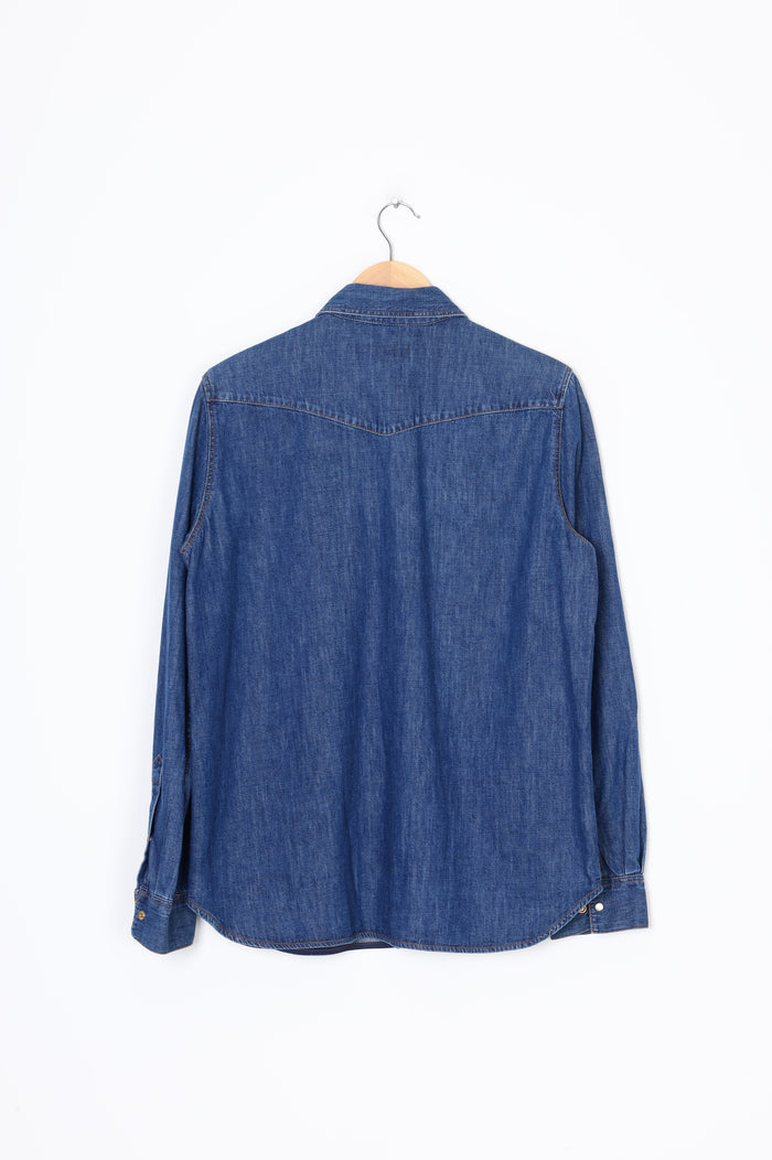 Scanlan & Theodore Womens Blue Shirt Size 10