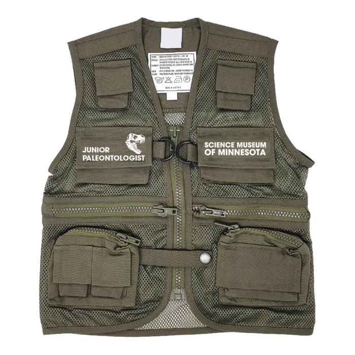 Science Museum of Minnesota Paleontology Vest