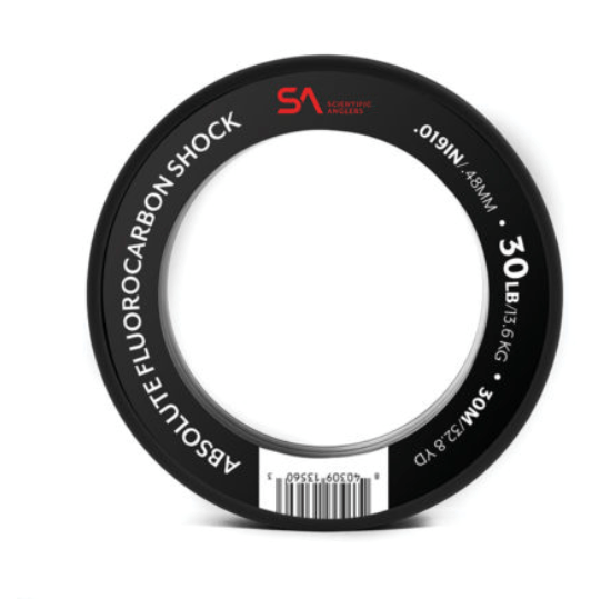 Scientific Anglers Absolute Fluorocarbon Shock Tippet Scientific Anglers 25lb Tippet Rivers and Glen Trading Co