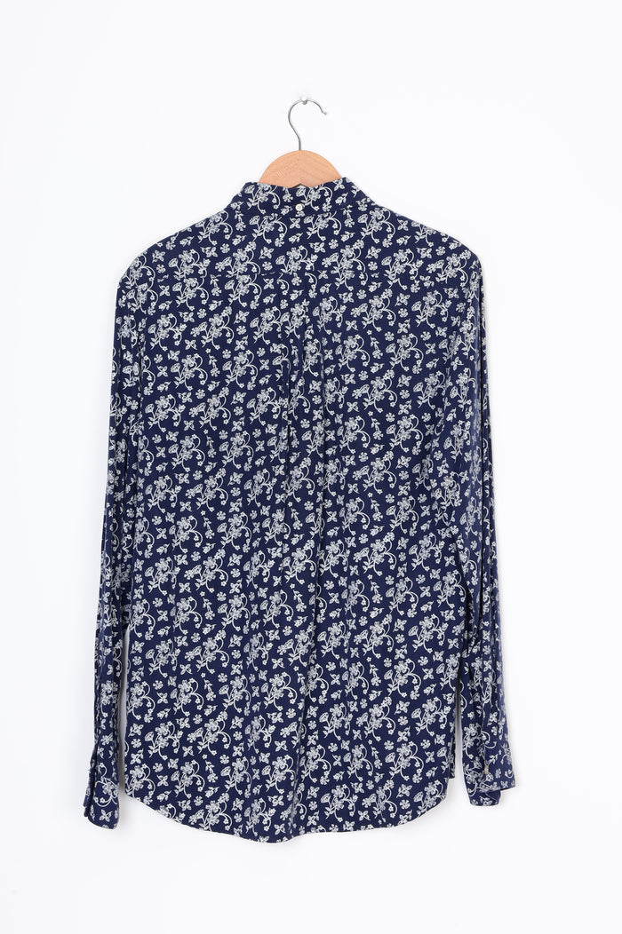 Scotch & Soda Mens Blue Shirt Size M
