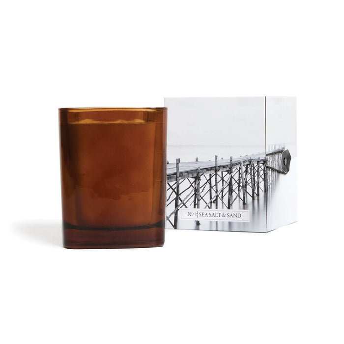 Sea Salt & Sand Amber Candle - Madison's Niche