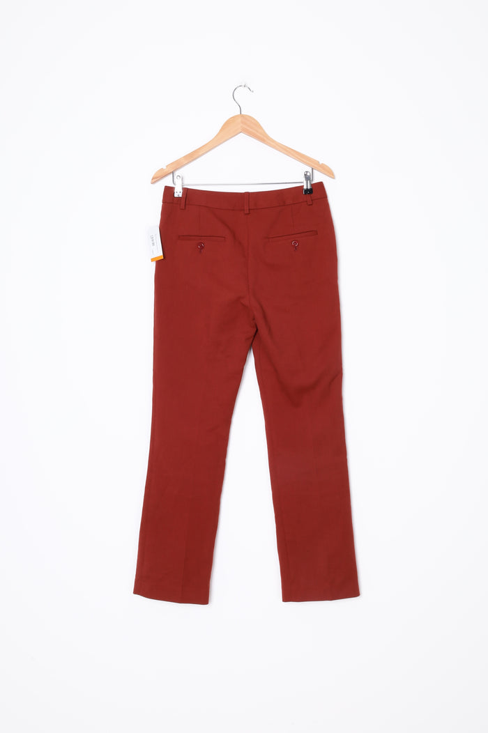 See by Chloe Womens Red Pants Size N/S