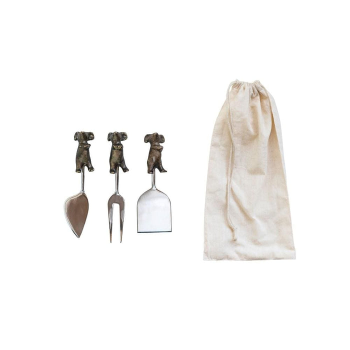 Set of 3 Mice Cheese Servers - Madison's Niche