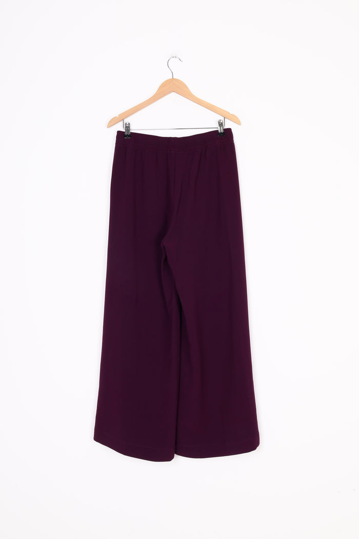 Sills Womens Purple Pants Size 12