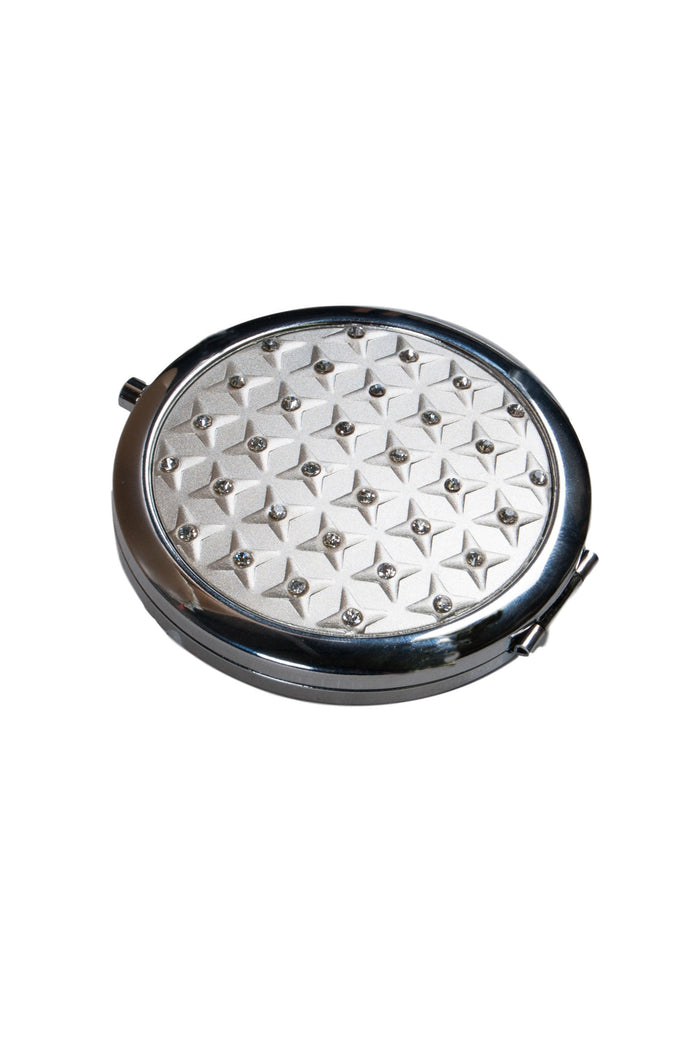 Silver Embellished Mirror