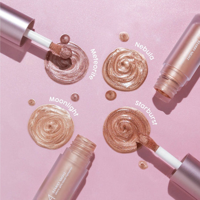 Starry Night Pearly - Glow Liquid Highlighter: Medium - To - Deep Skin Tone (Starburst) - House Of Makeup