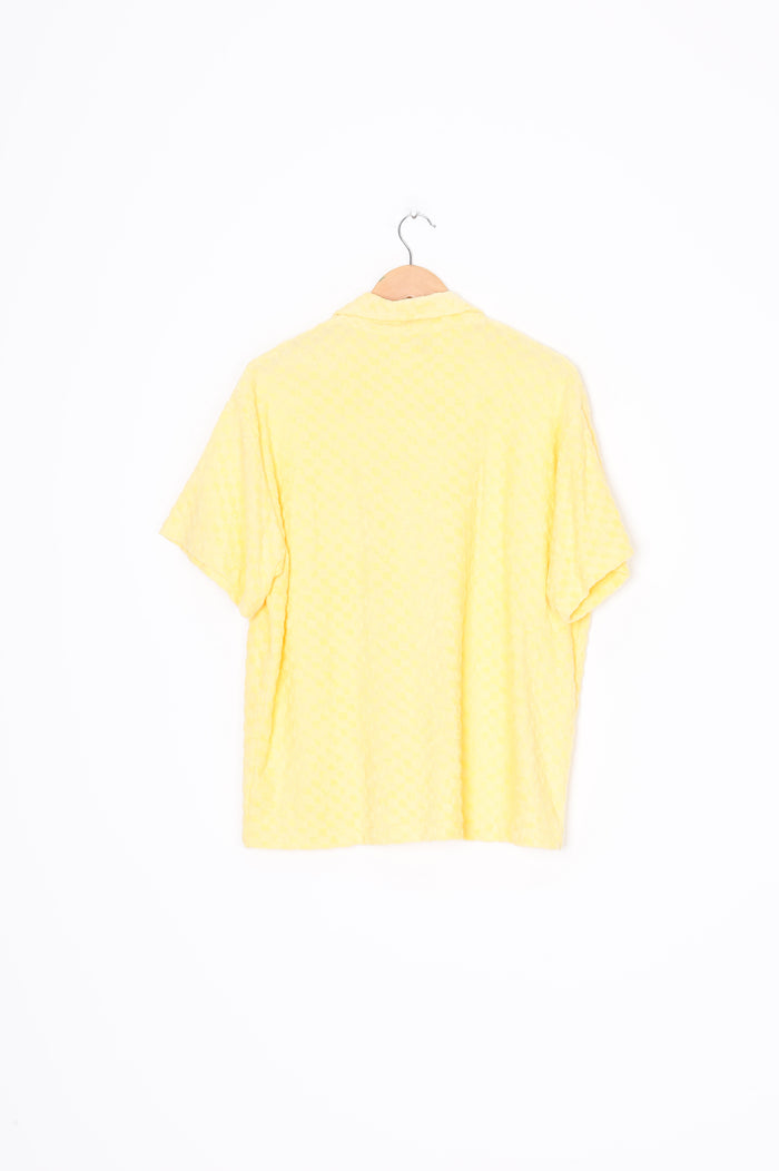 Stussy Womens Yellow Shirt Size 12