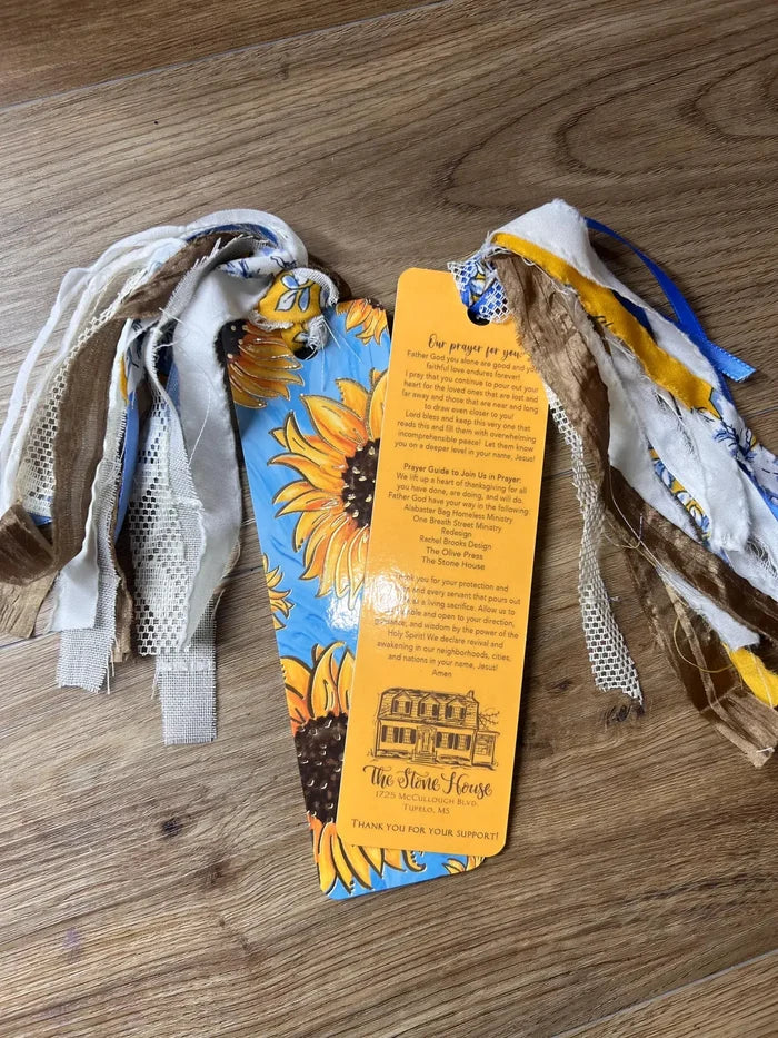 Sunflowers Tassel Bible Bookmark - 318 Art & Frame