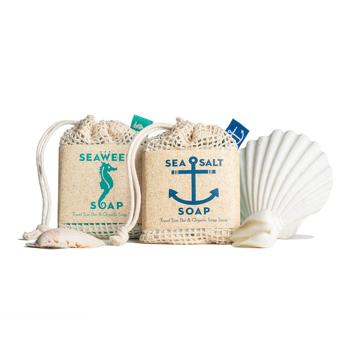 Swedish Dream Sea Salt Soap Travel Size Bar & Soap Saver