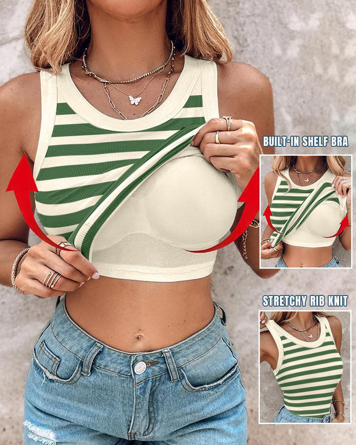 green stripes / S