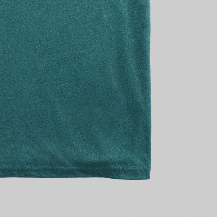 The Ezra Crewneck - Heather Forest Green