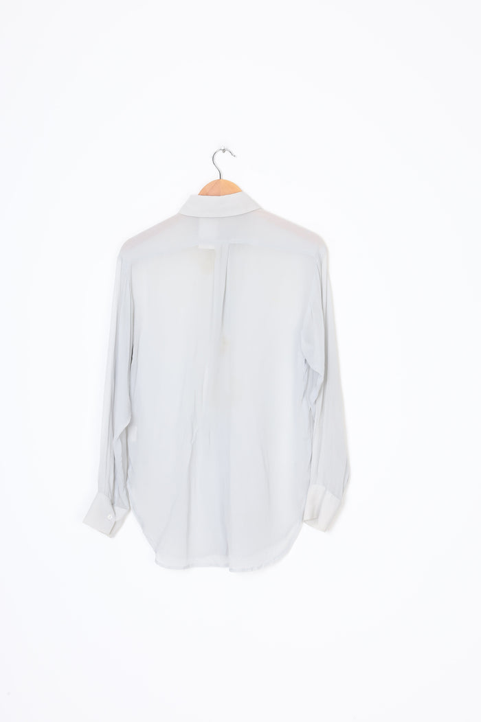 Therese Rawsthorne Womens Grey Shirt Size 10
