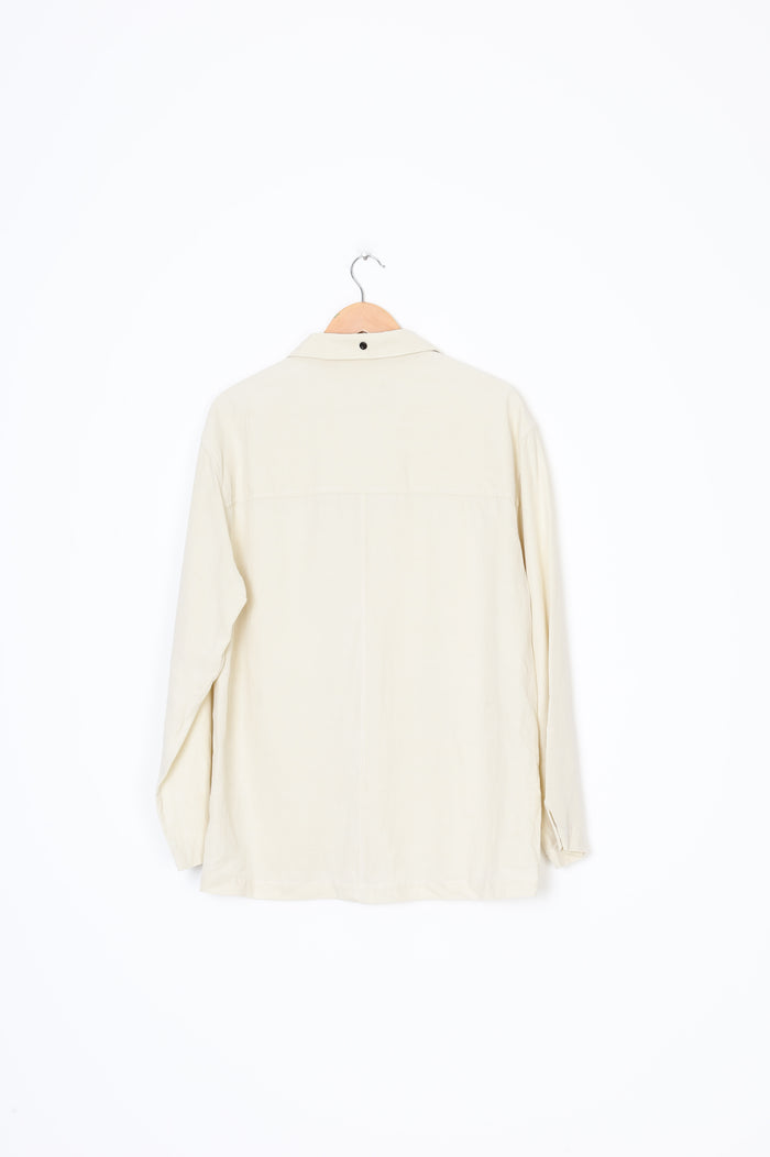 Tires Mens Cream Shirt Size 1