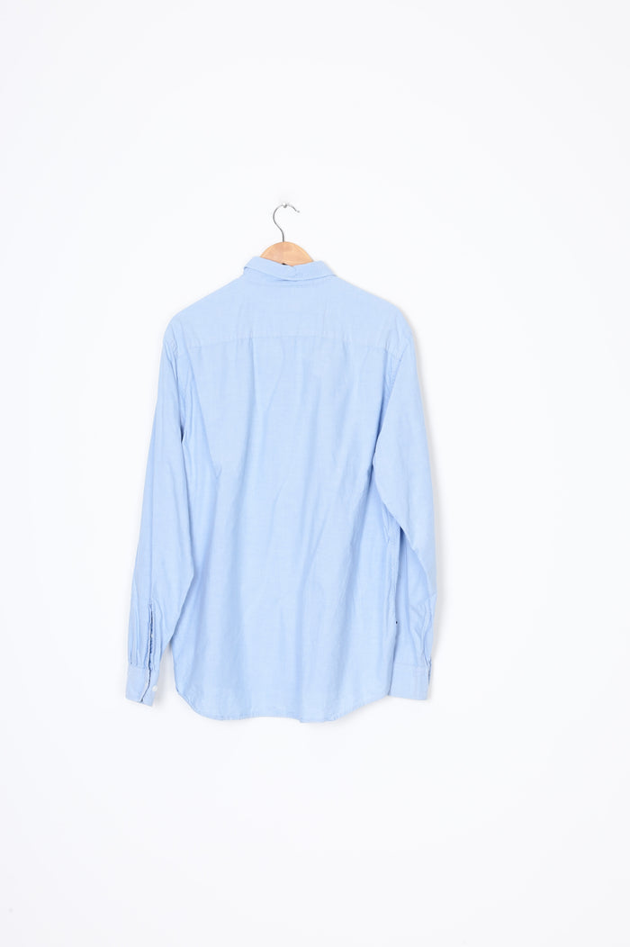 Tommy Hilfiger X Lewis Hamilton Mens Blue Shirt Size XL