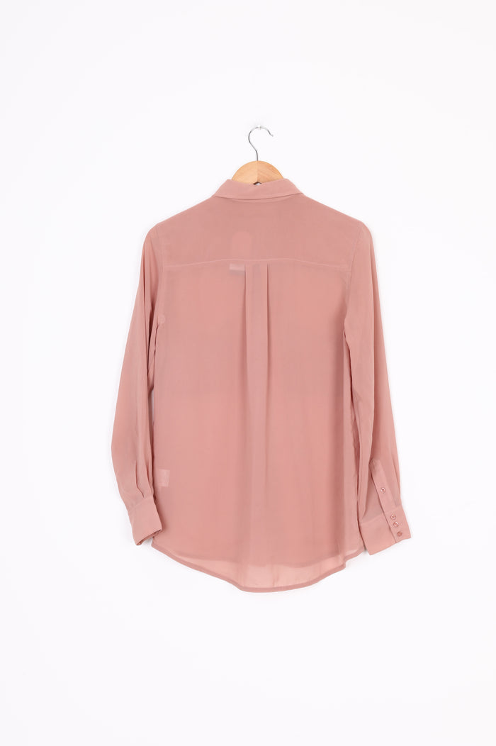 Turet Knuefermann Womens Beige Shirt Size M