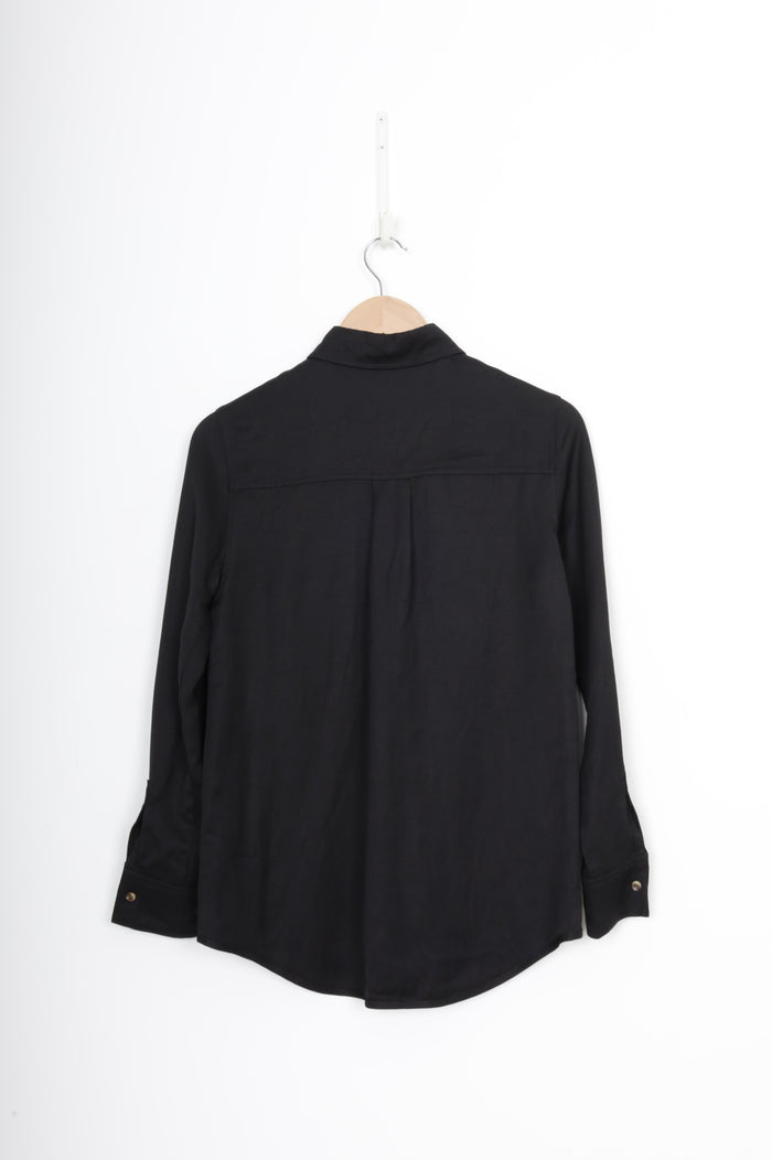 Turet Knuefermann Womens Black Shirt Size XS