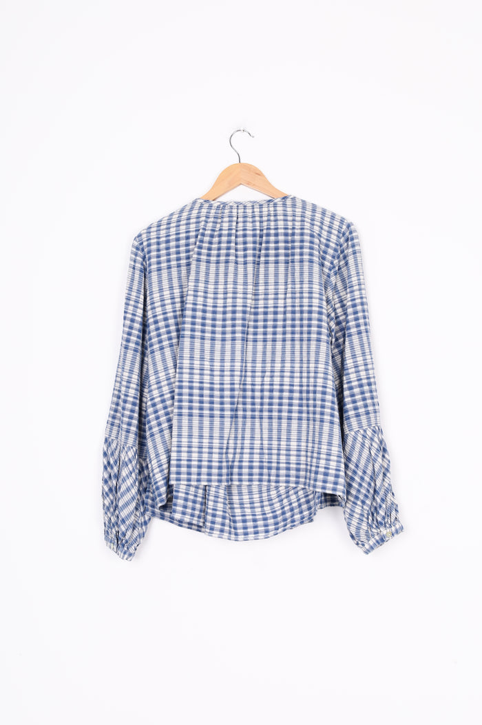 Twenty Seven Names Womens Blue Blouse Size 14