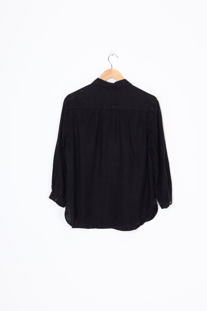 Velvet by Graham & Spencer Womens Black Shirt Size M