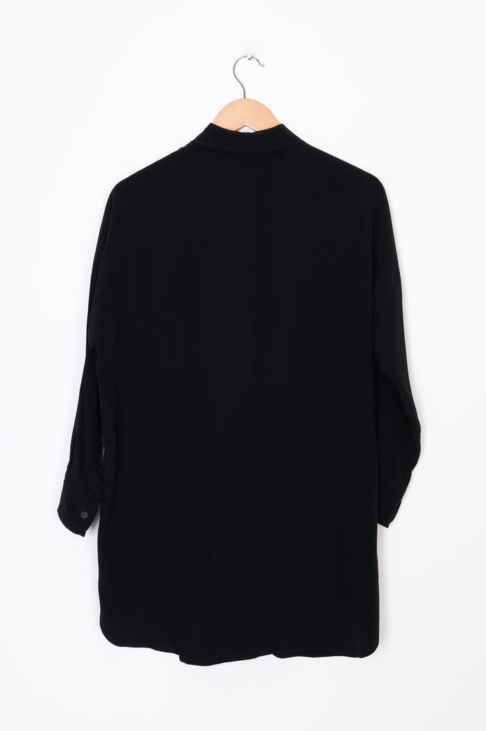 Vince Womens Black Shirt Size XS