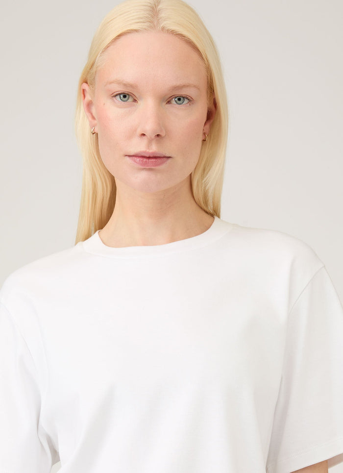 Women's Boxy Heavyweight T-shirt in White