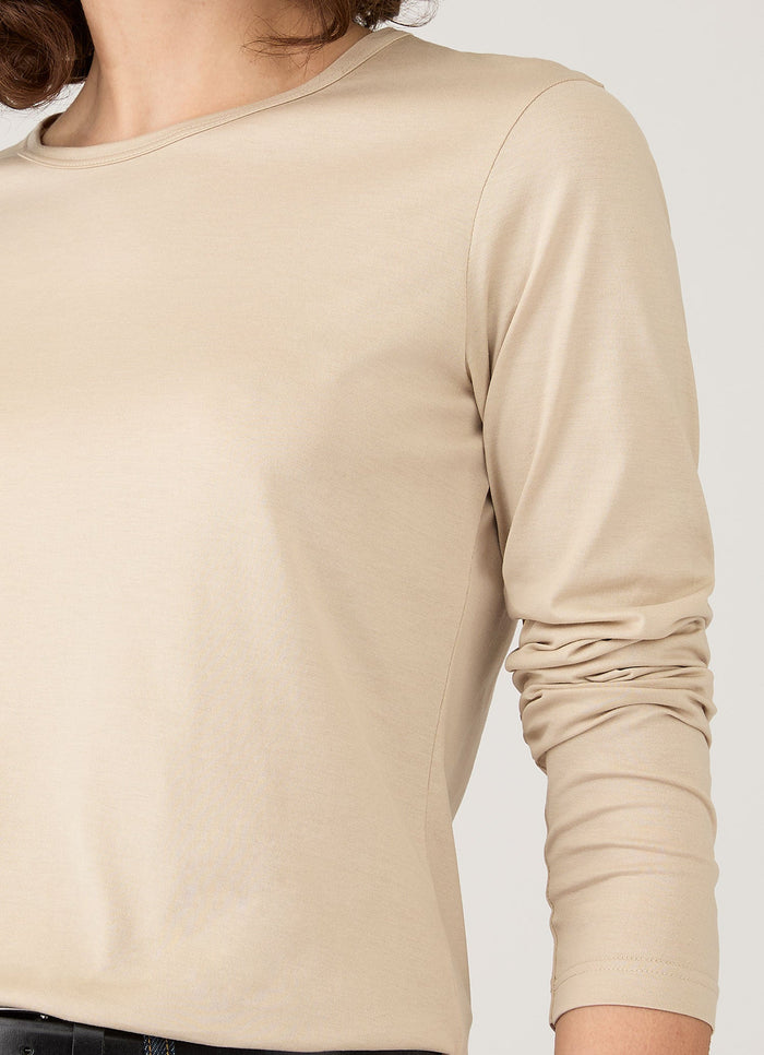 Women's Long Sleeve Classic T-shirt in Hazelwood