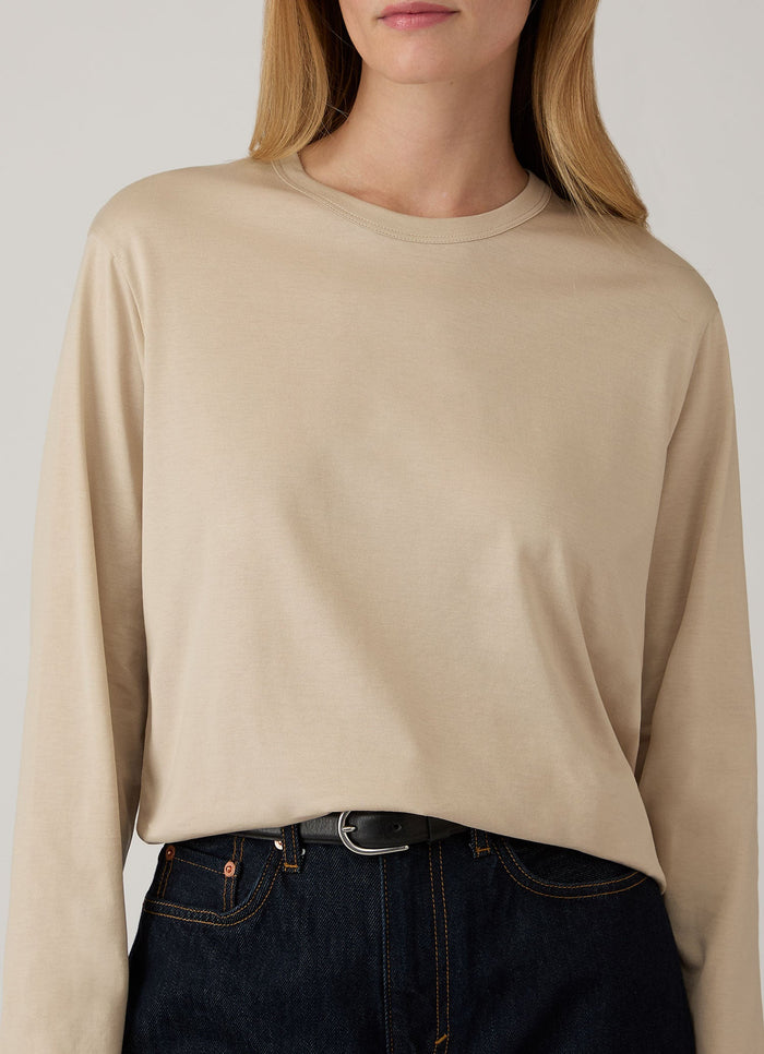 Women's Long Sleeve Everyday T-shirt in Hazelwood