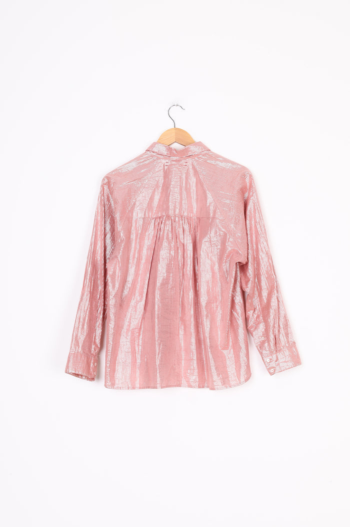 Xirena Womens Pink Shirt Size M