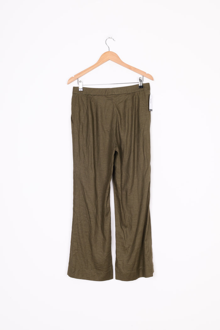 Yvonne Benetti Womens Green Pants Size 4