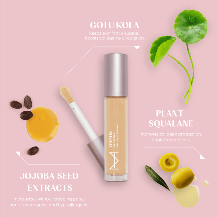 Zoom In Crease - Free, Creamy Concealer - M02 (Yellow Undertone) - House Of Makeup