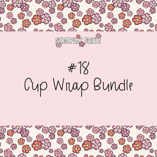 #18 Cup Wrap (set of 10)