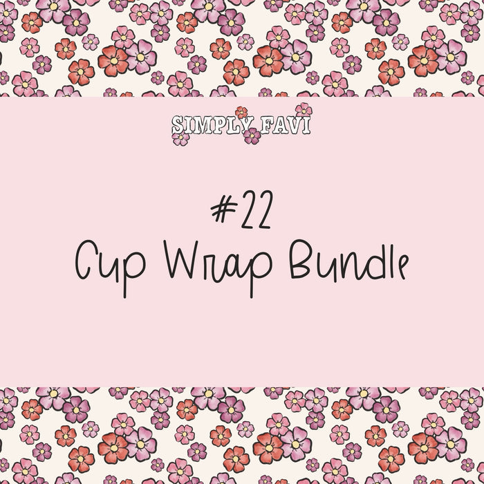 #22 Cup Wrap (set of 10)