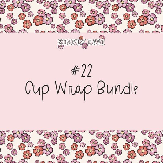 #22 Cup Wrap (set of 10)