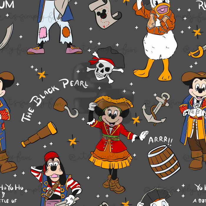 3 Month Patreon Tier Bundle - Pirates