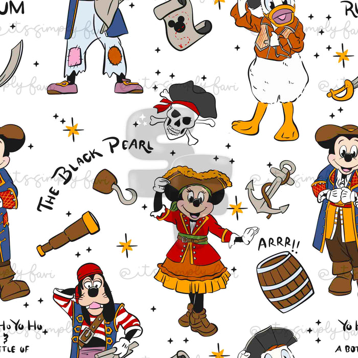 3 Month Patreon Tier Bundle - Pirates