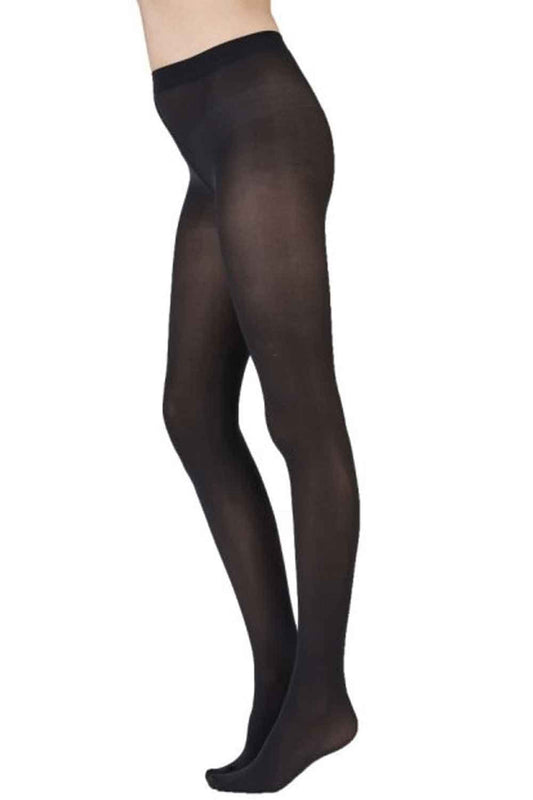 Black tights on a white background