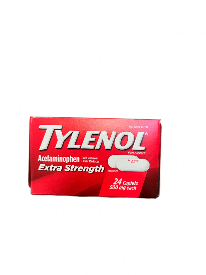 Tylenol Extra Strength Caplets 24ct