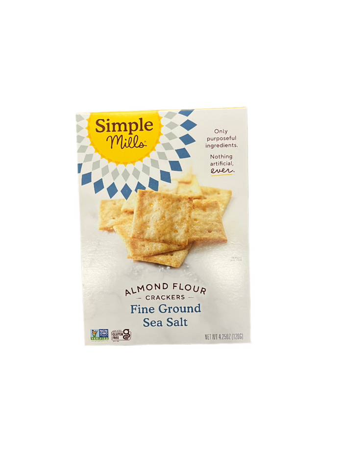 Simple Mills Crackers Fine Ground Sea Salt
